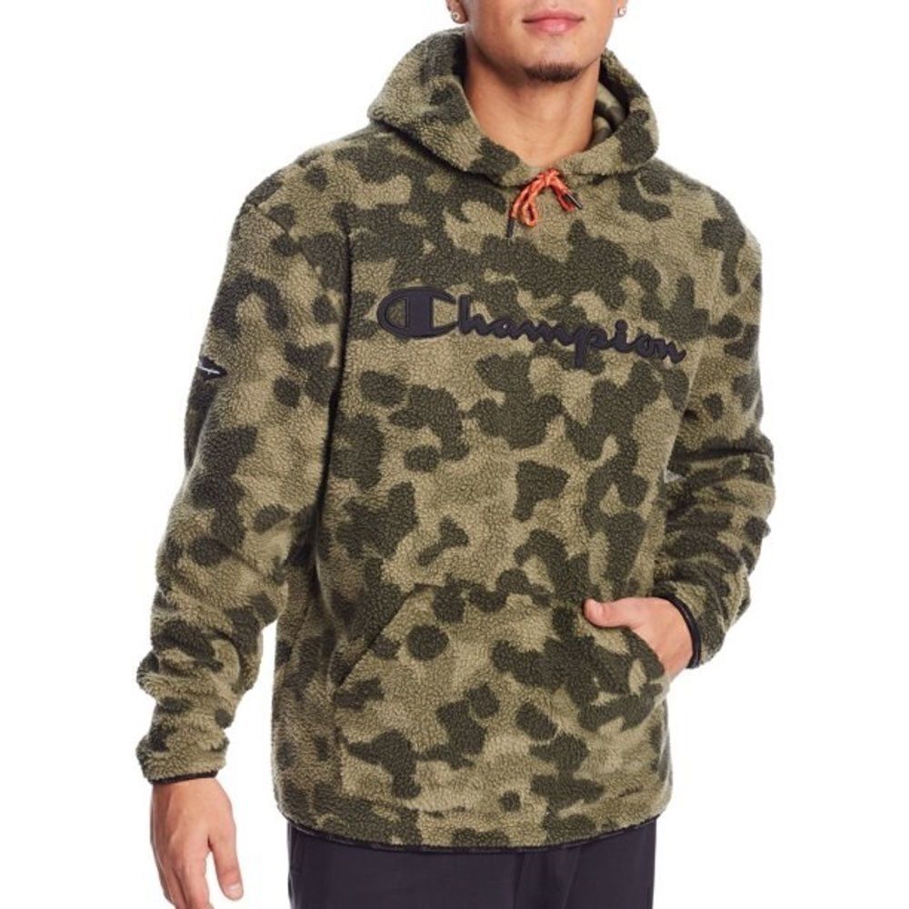 Champion Heritage Camo Sherpa Hoodie